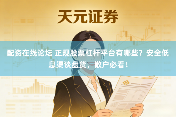 配资在线论坛 正规股票杠杆平台有哪些？安全低息渠谈盘货，散户必看！