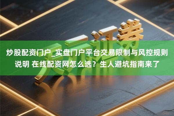 炒股配资门户_实盘门户平台交易限制与风控规则说明 在线配资网怎么选？生人避坑指南来了